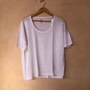 NWT linen tee